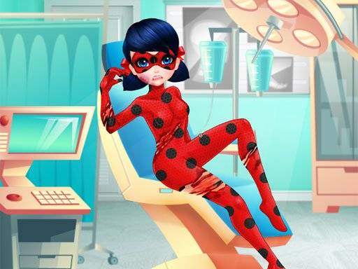 Dotted-Girl Ambulance For Superhero