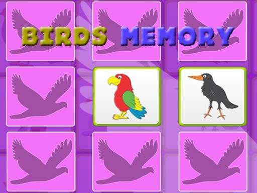 Kids Memory Game – Birds