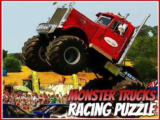 Monster Trucks Racing Puzzle