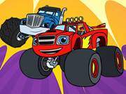 Blaze Monster Truck Coloring Book