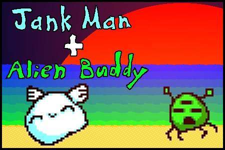 Jank Man and Alien Buddy