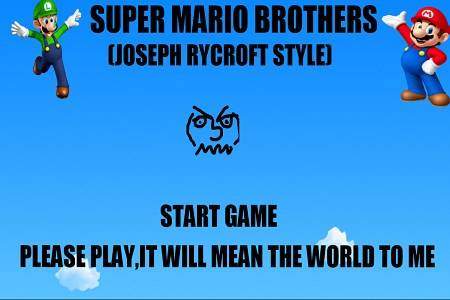 joseph rycrofts super mario brothers