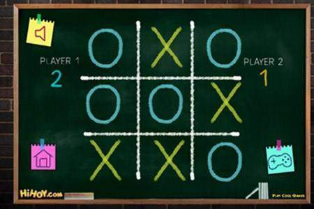 Tic Tac Toe Blackboard